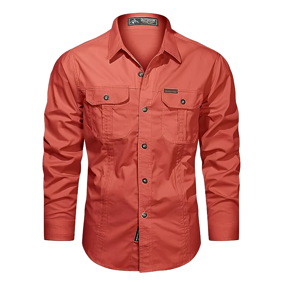 Threston - Long Sleeve Button Down Shirt