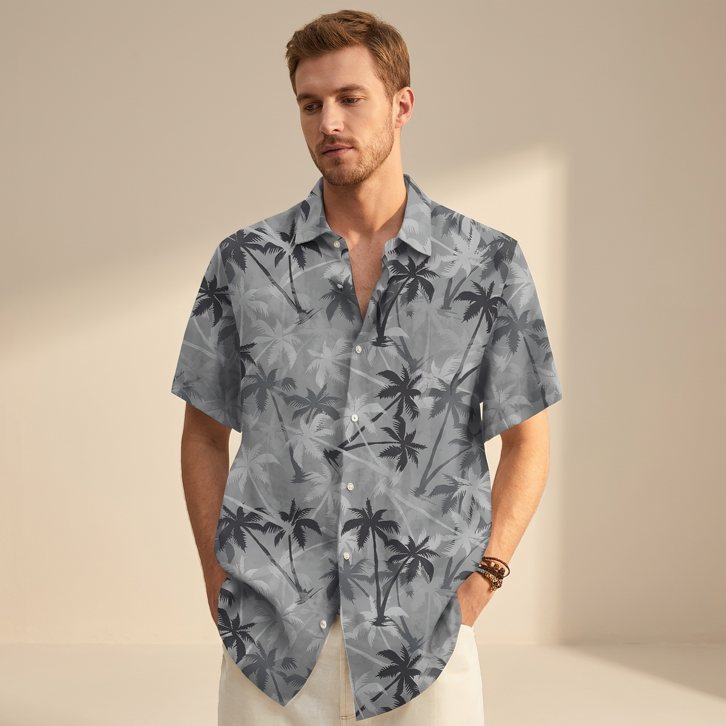 Jenson - Hawaiian Patterned Shirt
