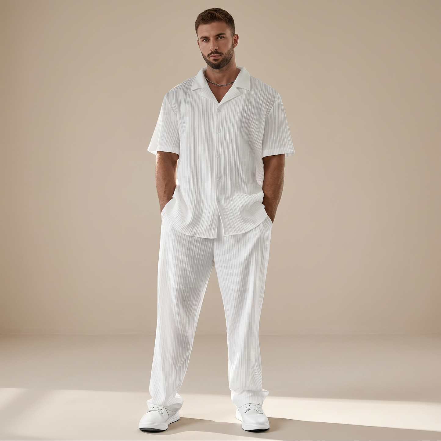 Scott - Relaxed Stripe Set