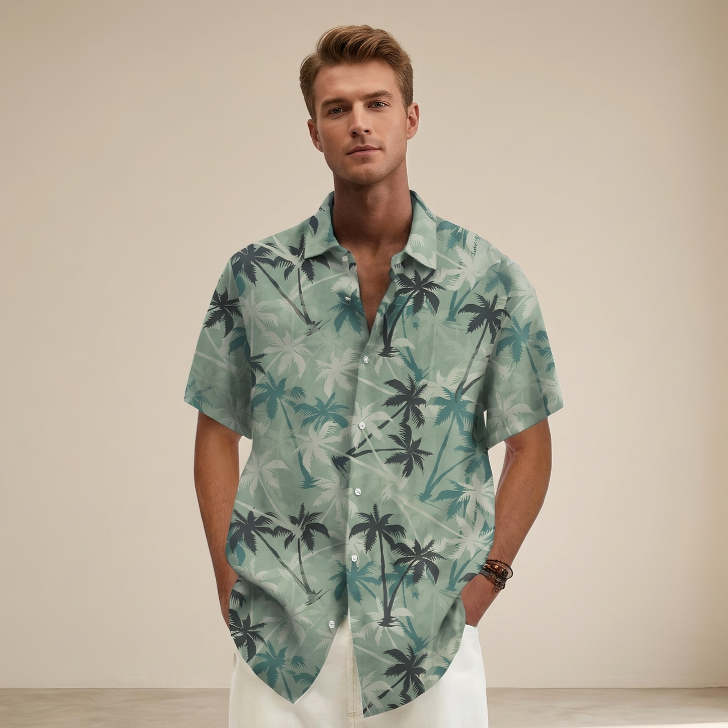 Jenson - Hawaiian Patterned Shirt