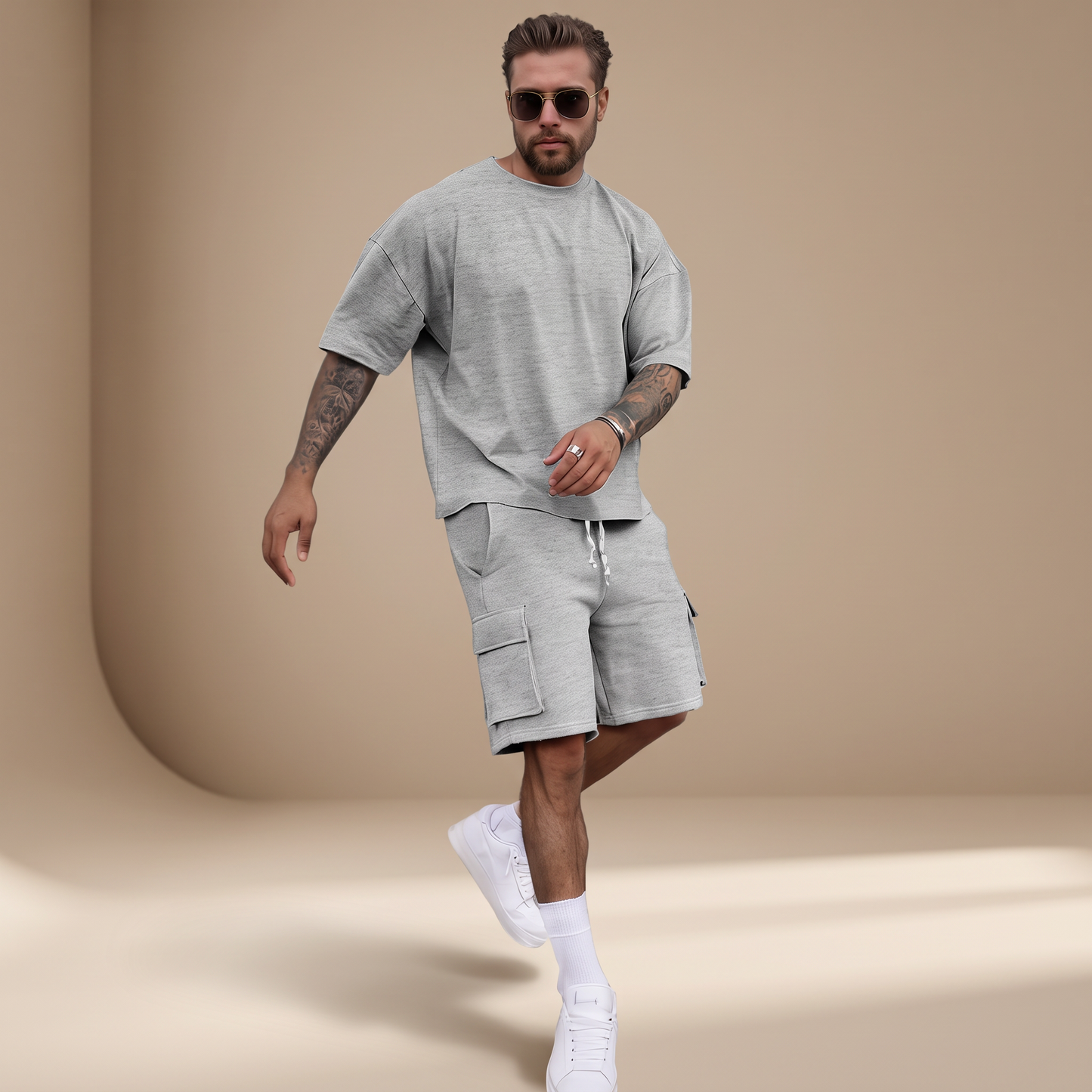 Robbins - Casual Breathable 2-Piece Set