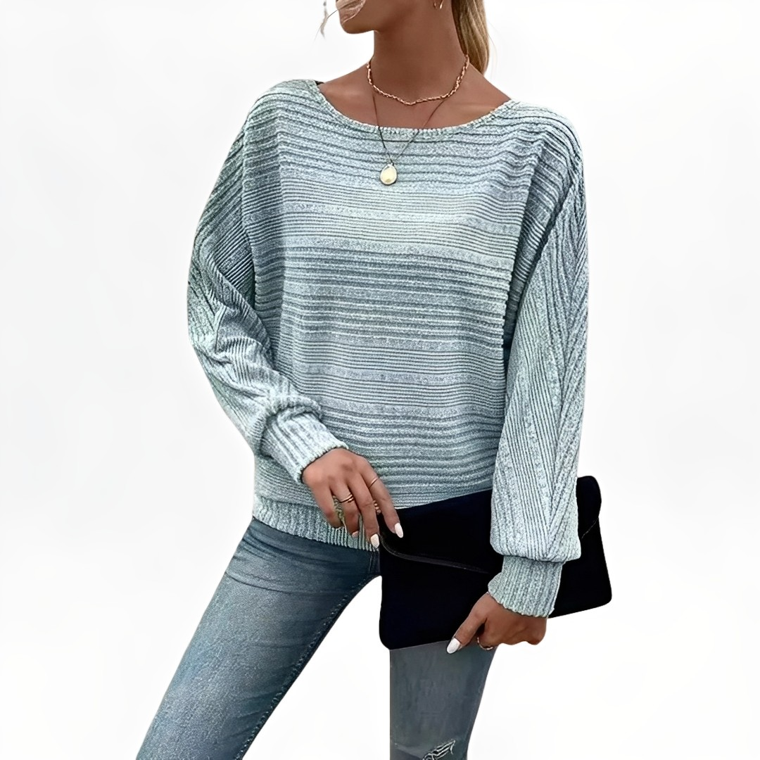Eleanore - Cozy striped sweater