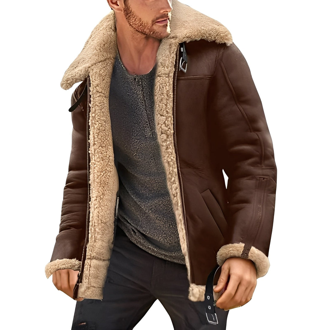 Jeffrey - Trendy and cozy jacket