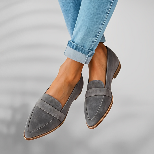 Thea - Casual Pointed-Toe Loafers