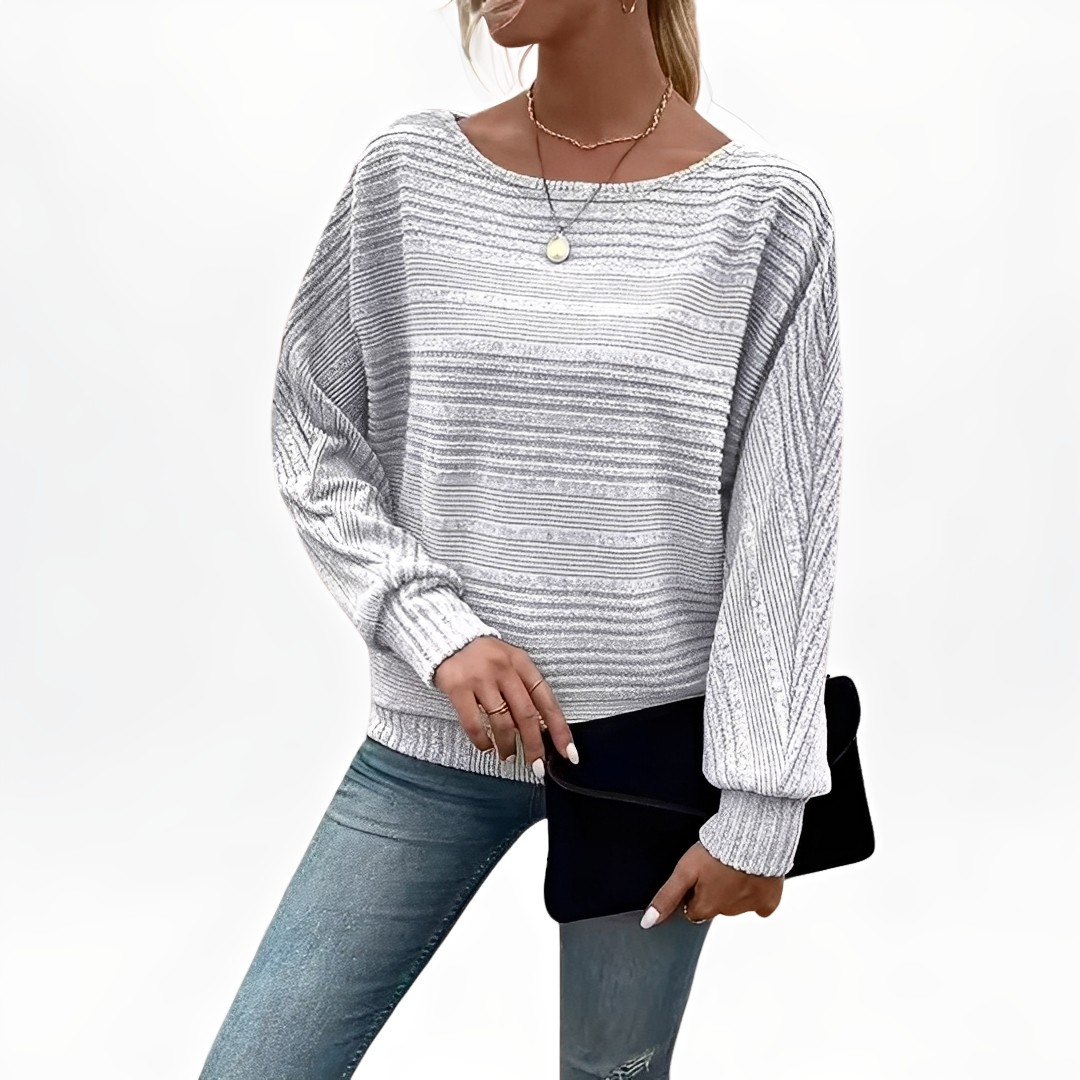 Eleanore - Cozy striped sweater