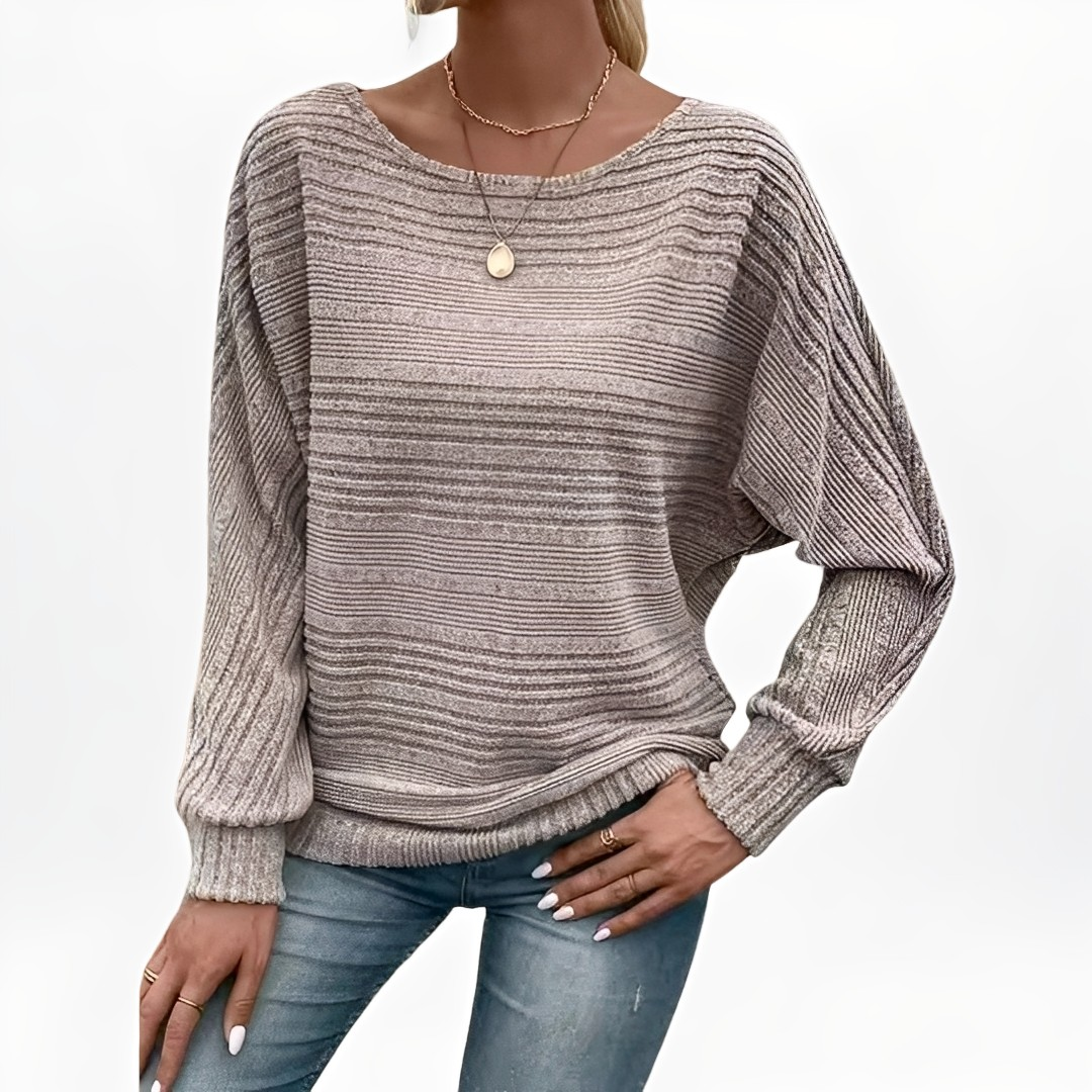 Eleanore - Cozy striped sweater