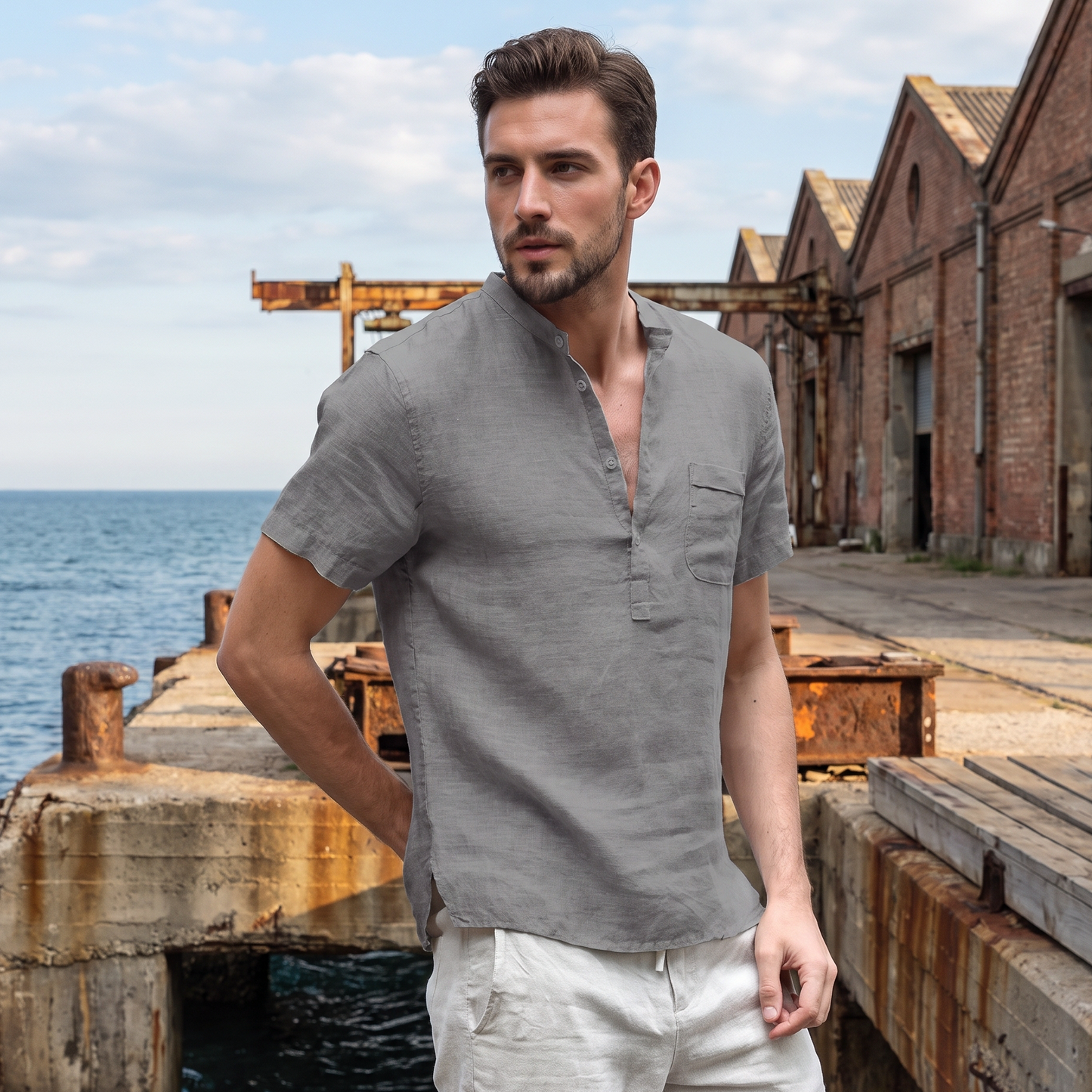 Zack - Casual Short Sleeve Shirt