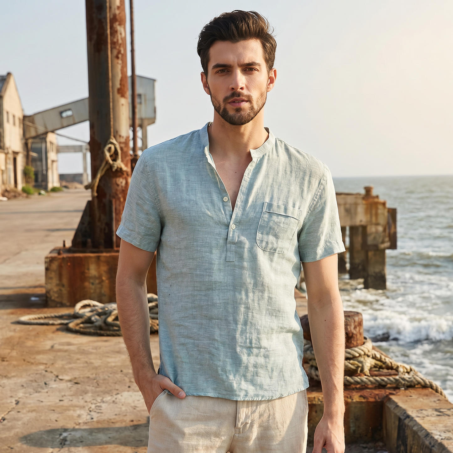 Zack - Casual Short Sleeve Shirt