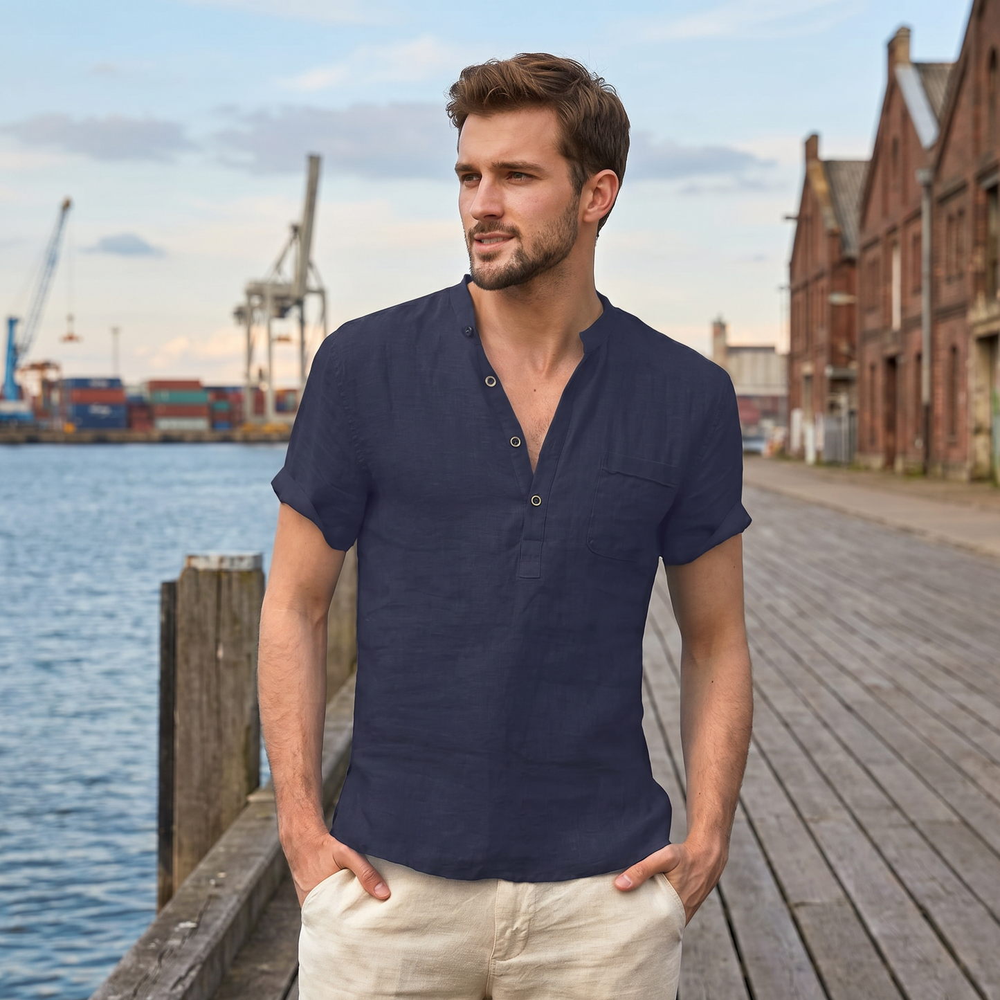 Zack - Casual Short Sleeve Shirt