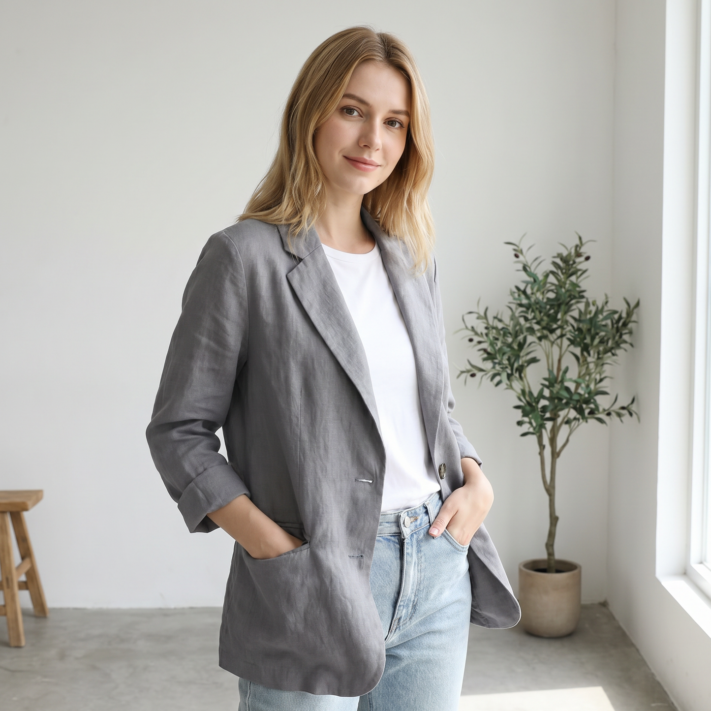 Juliette - Relaxed Lightweight Blazer
