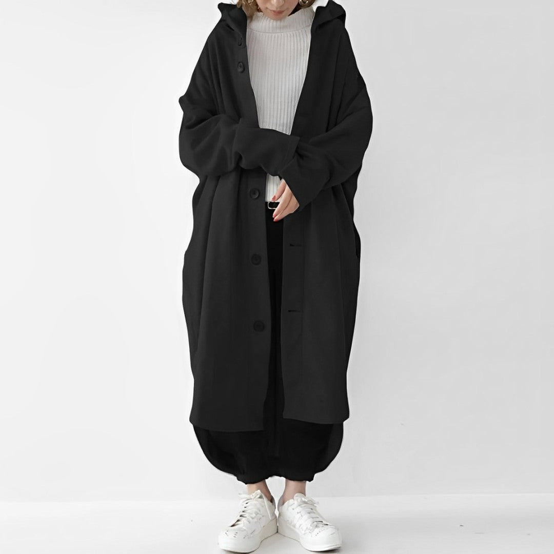Cailyn - Cozy Long Trench Coat