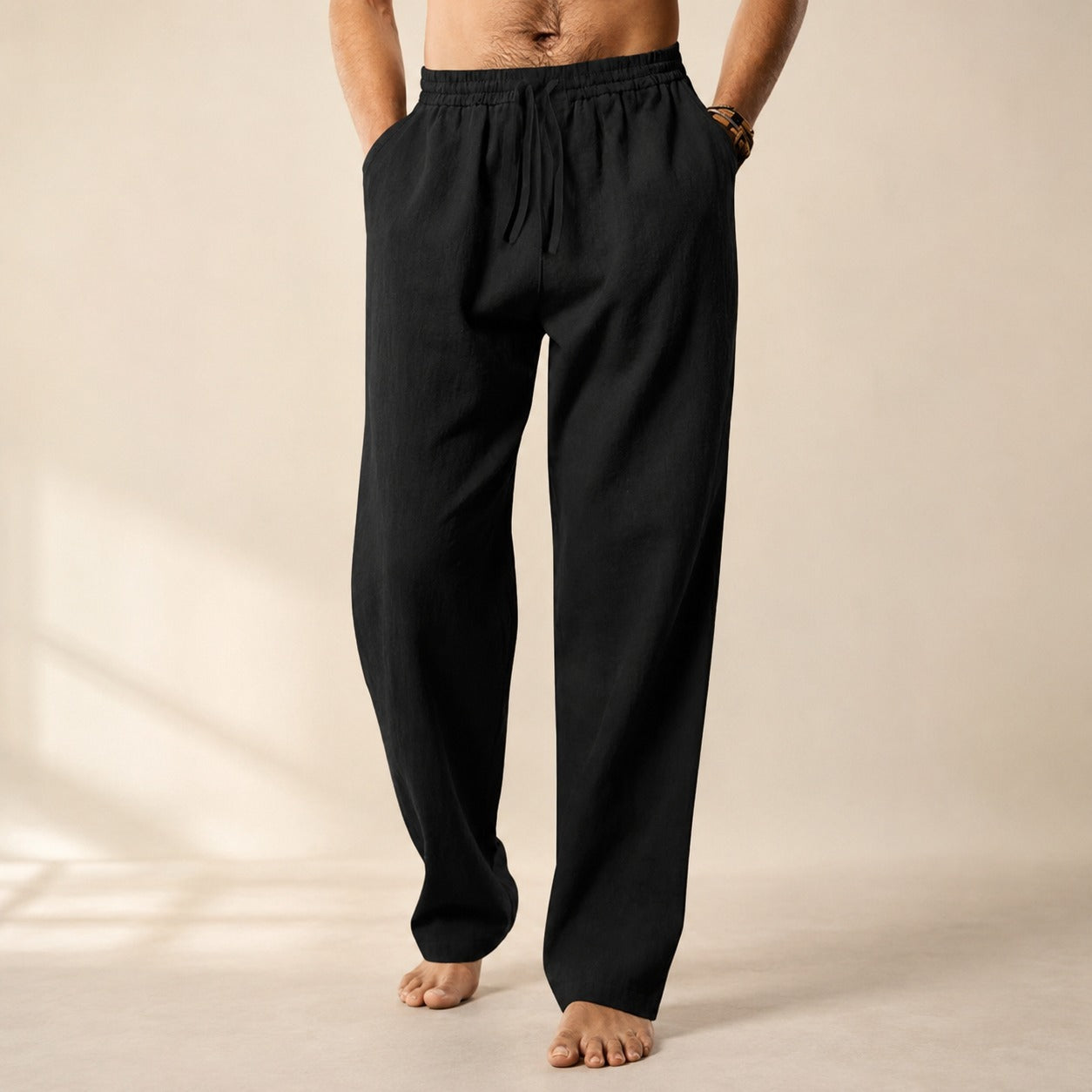 Clark - Loose Straight-Leg Pants