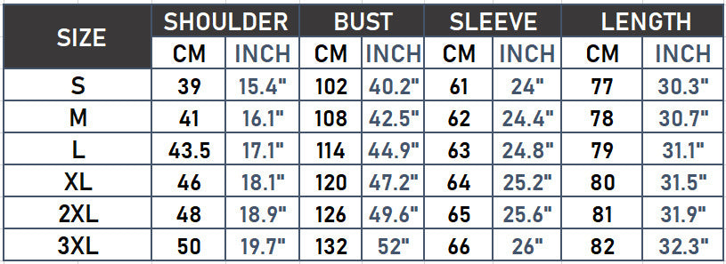 Size guide