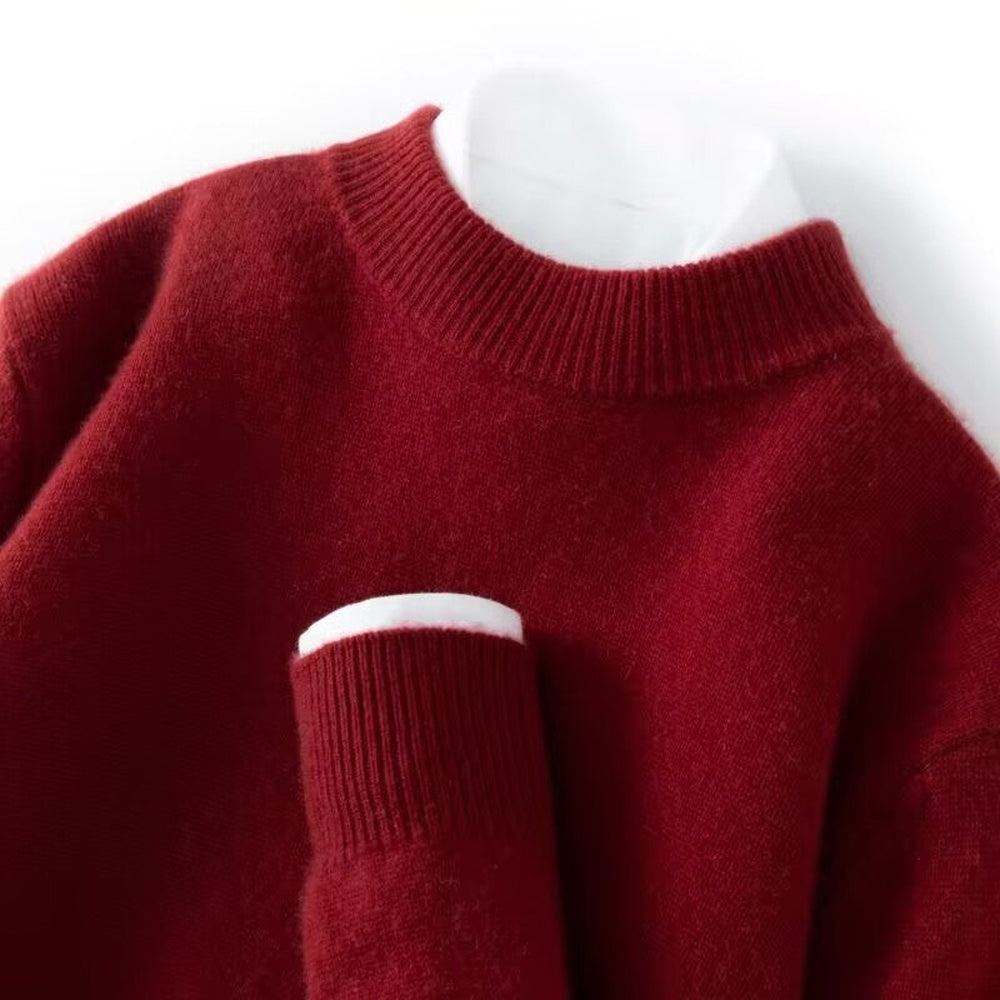 Wayne - Retro thick pullover for men