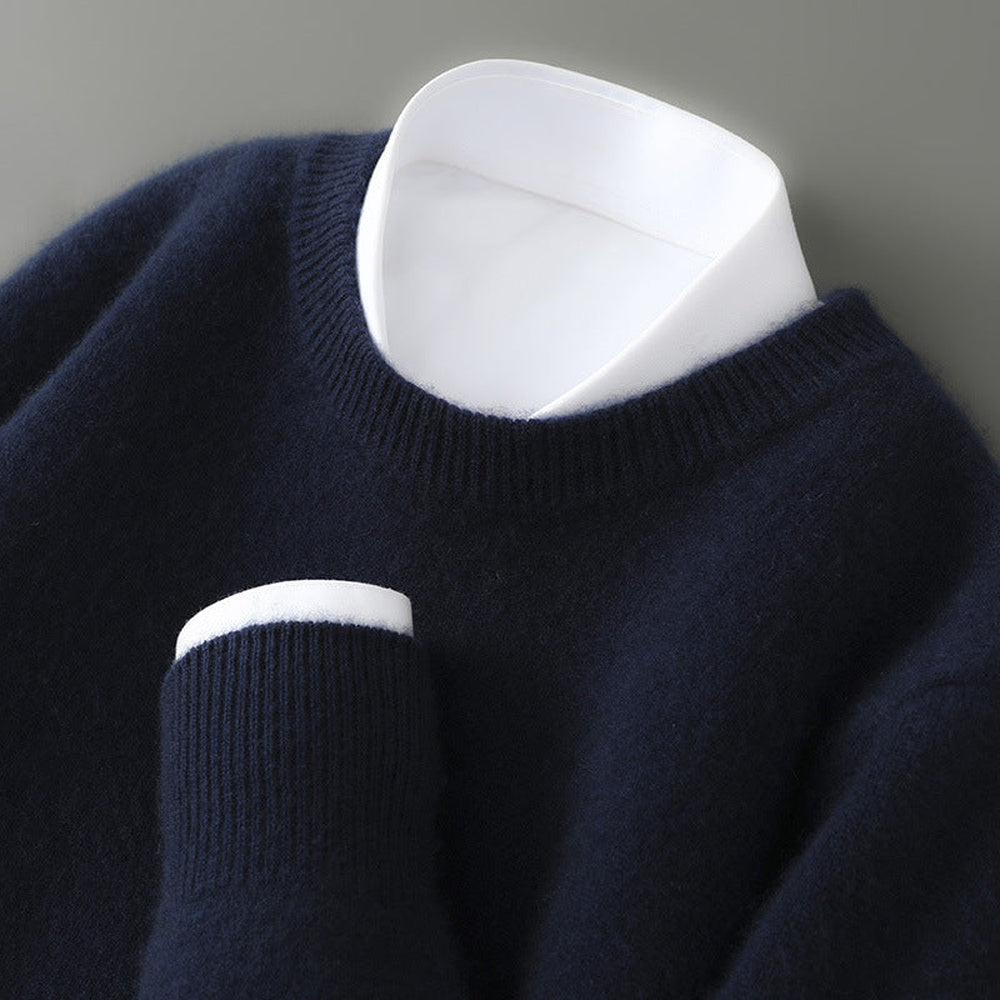 Wayne - Retro thick pullover for men