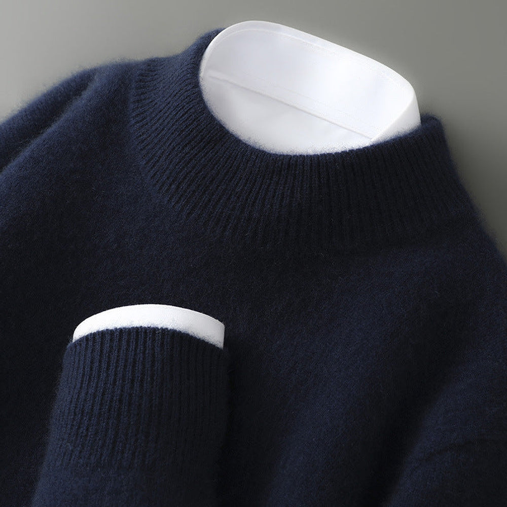 Wayne - Retro thick pullover for men