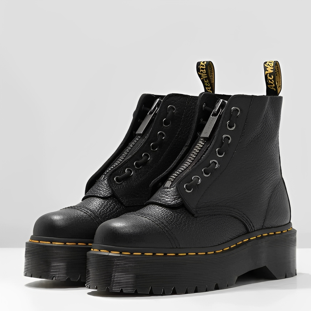 Kanne - Comfortable Heeled Boots For Women