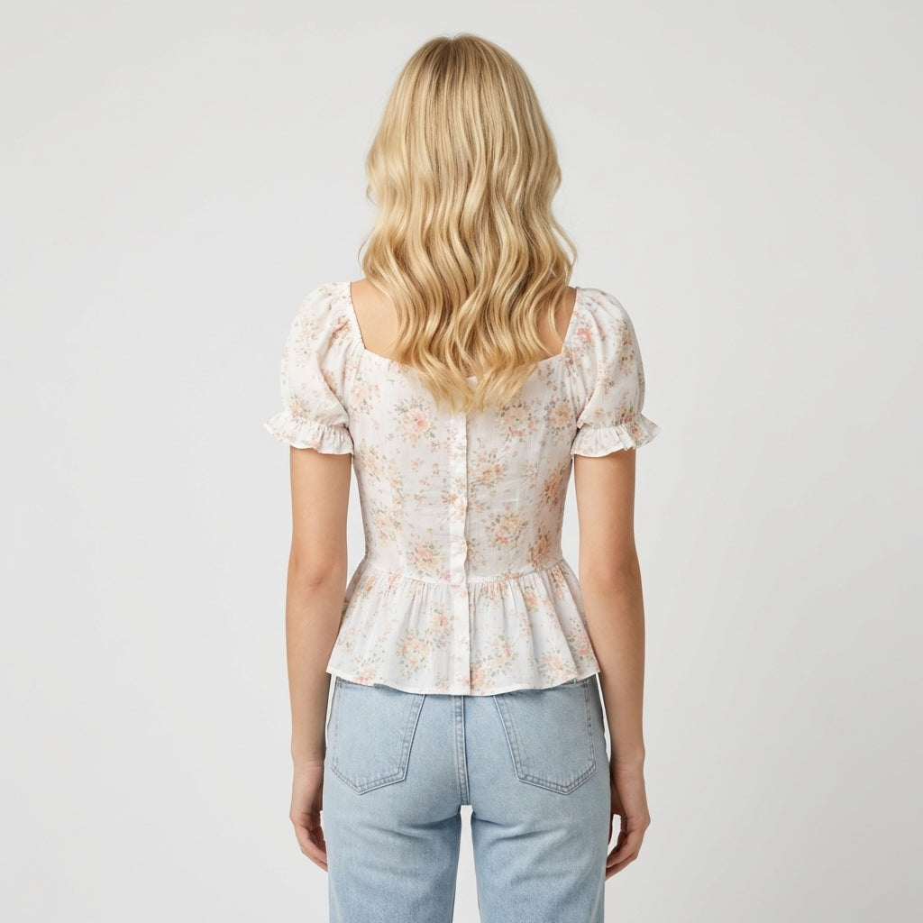 White Cotton Blouse