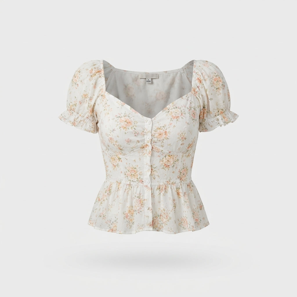 White Cotton Blouse