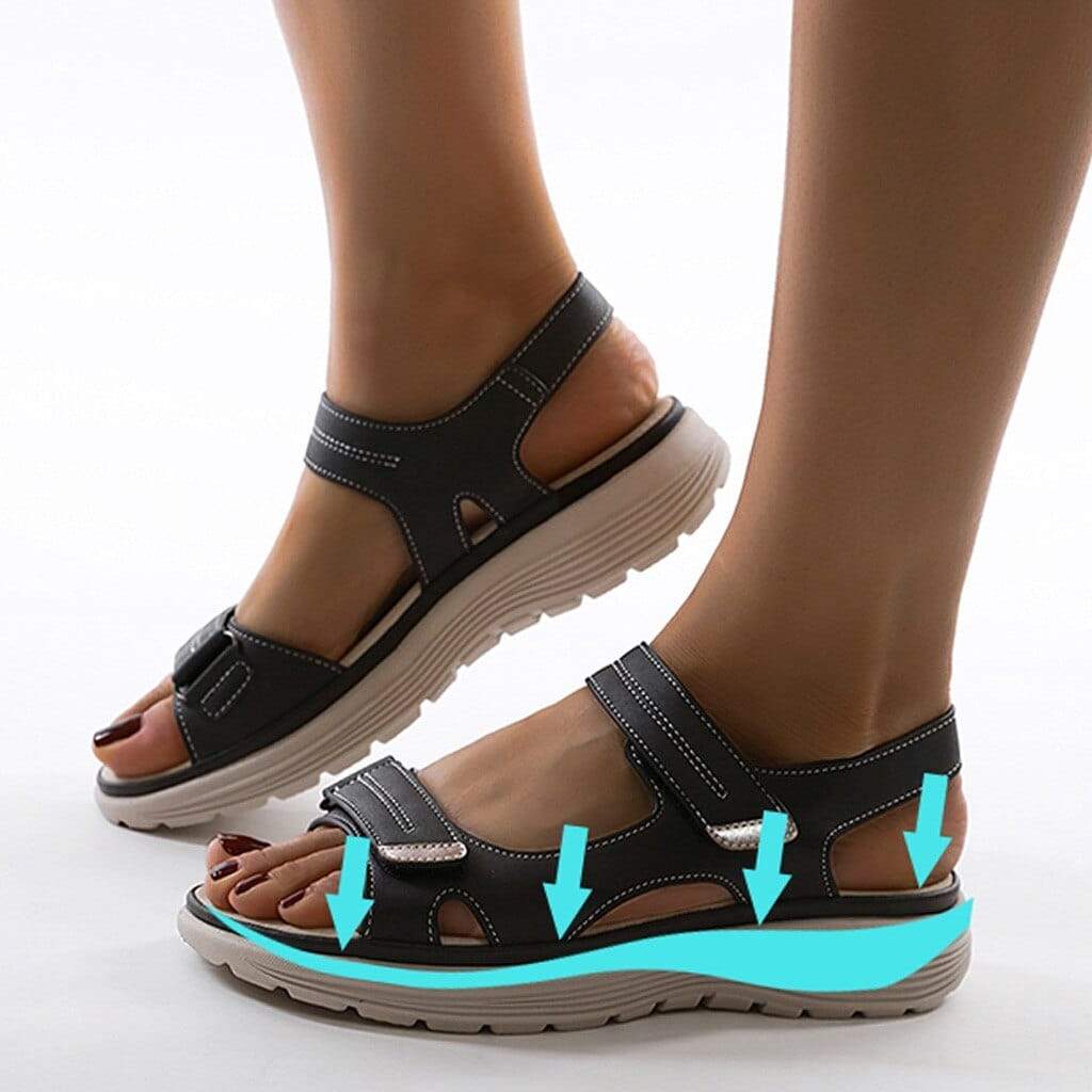 Crisha - Cozy Sandals with Trendy Design